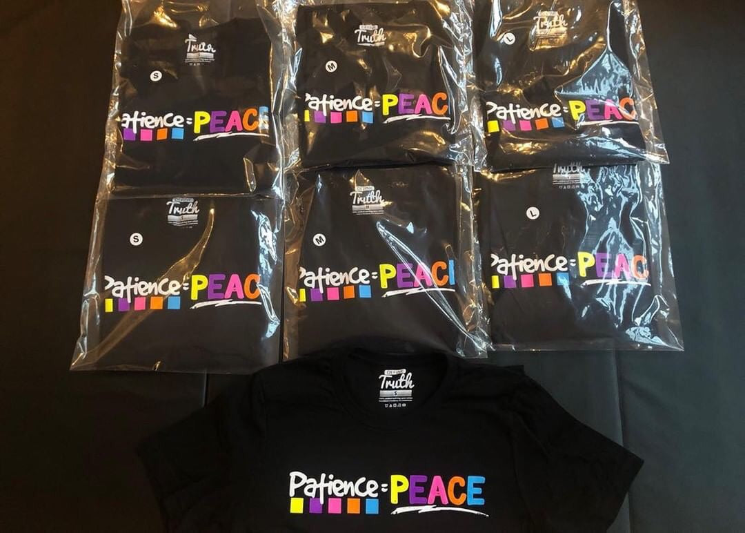 Patience = Peace T-shirt