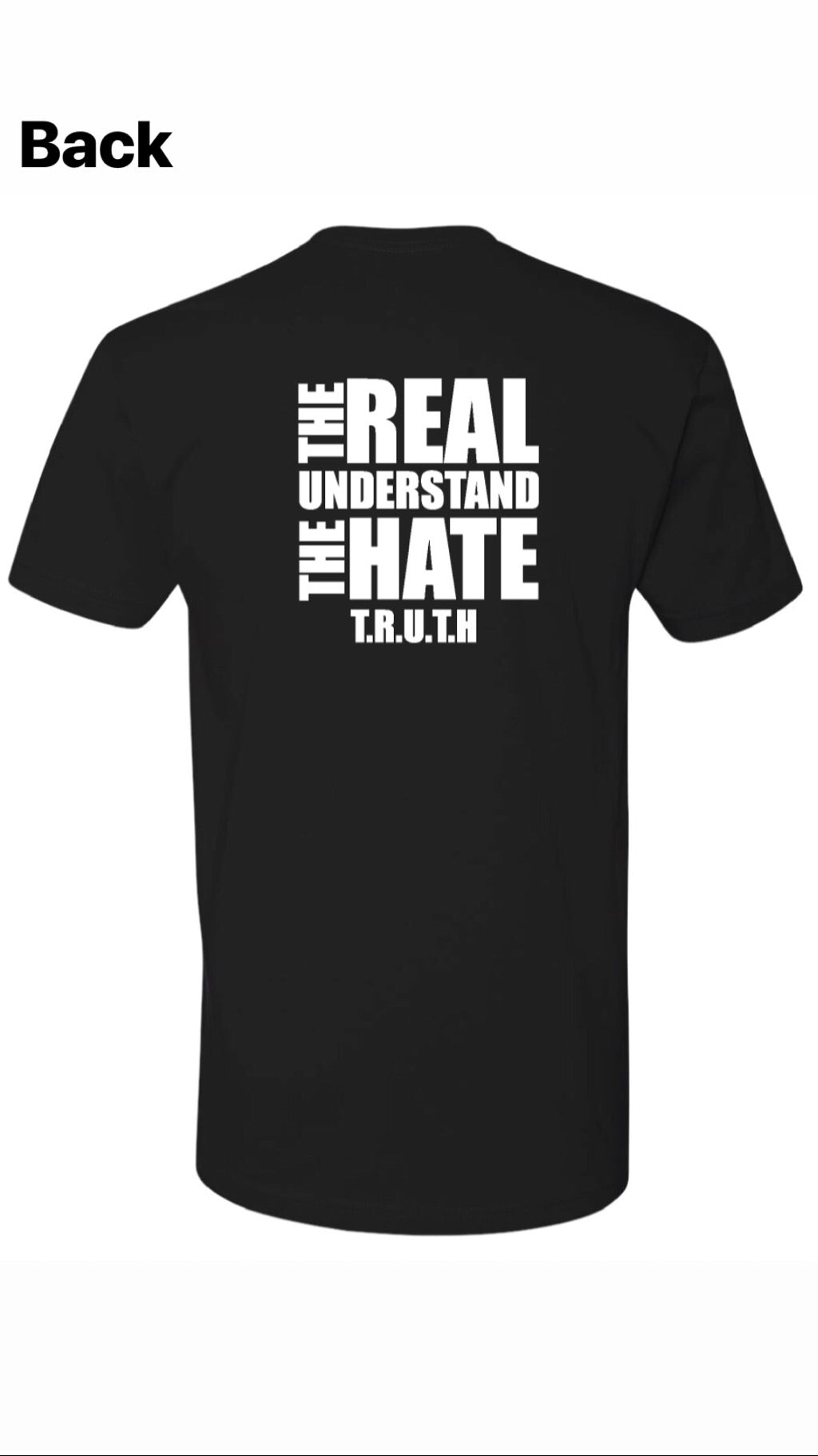 The Truth Defined Double Sided T-shirt in Black